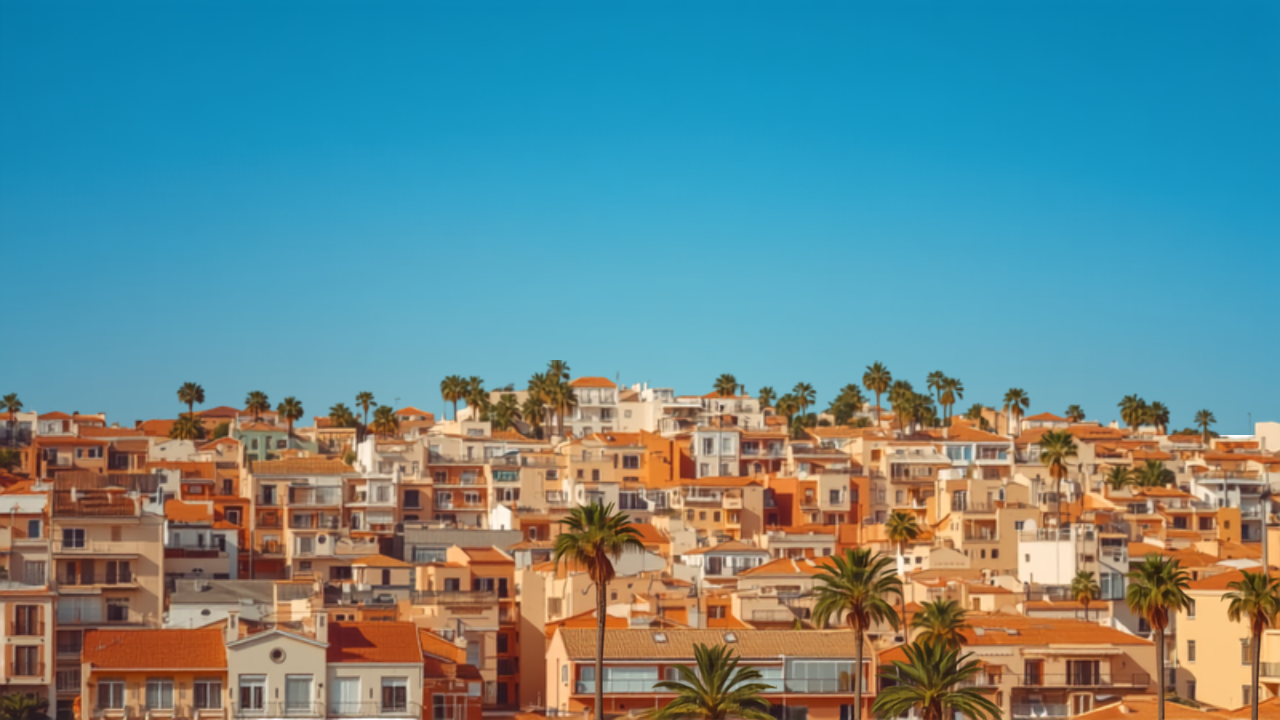 Vista de edificios residenciales de Alicante — administrador de fincas en la ciudad